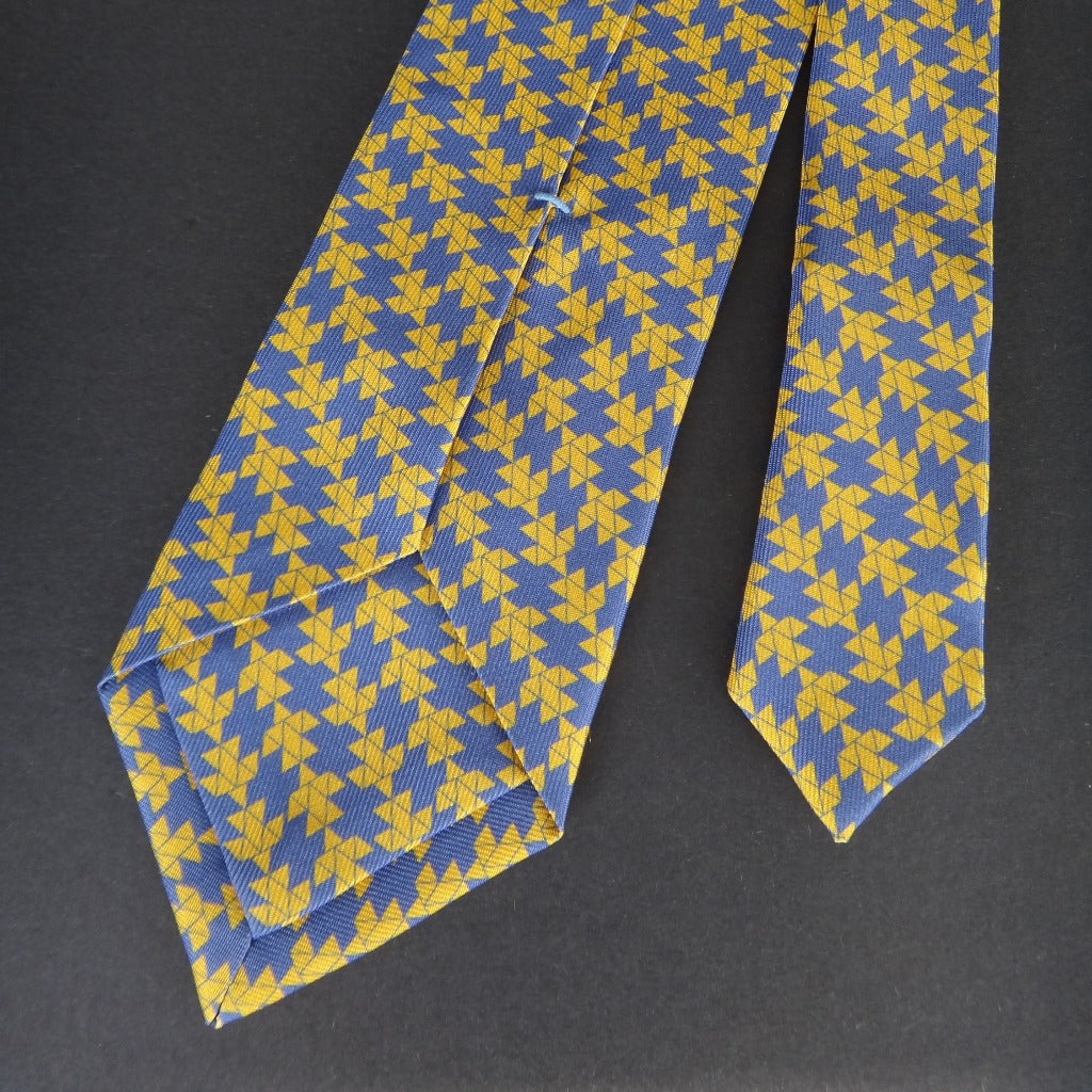 Handmade Luxury Motif Silk Tie image 3