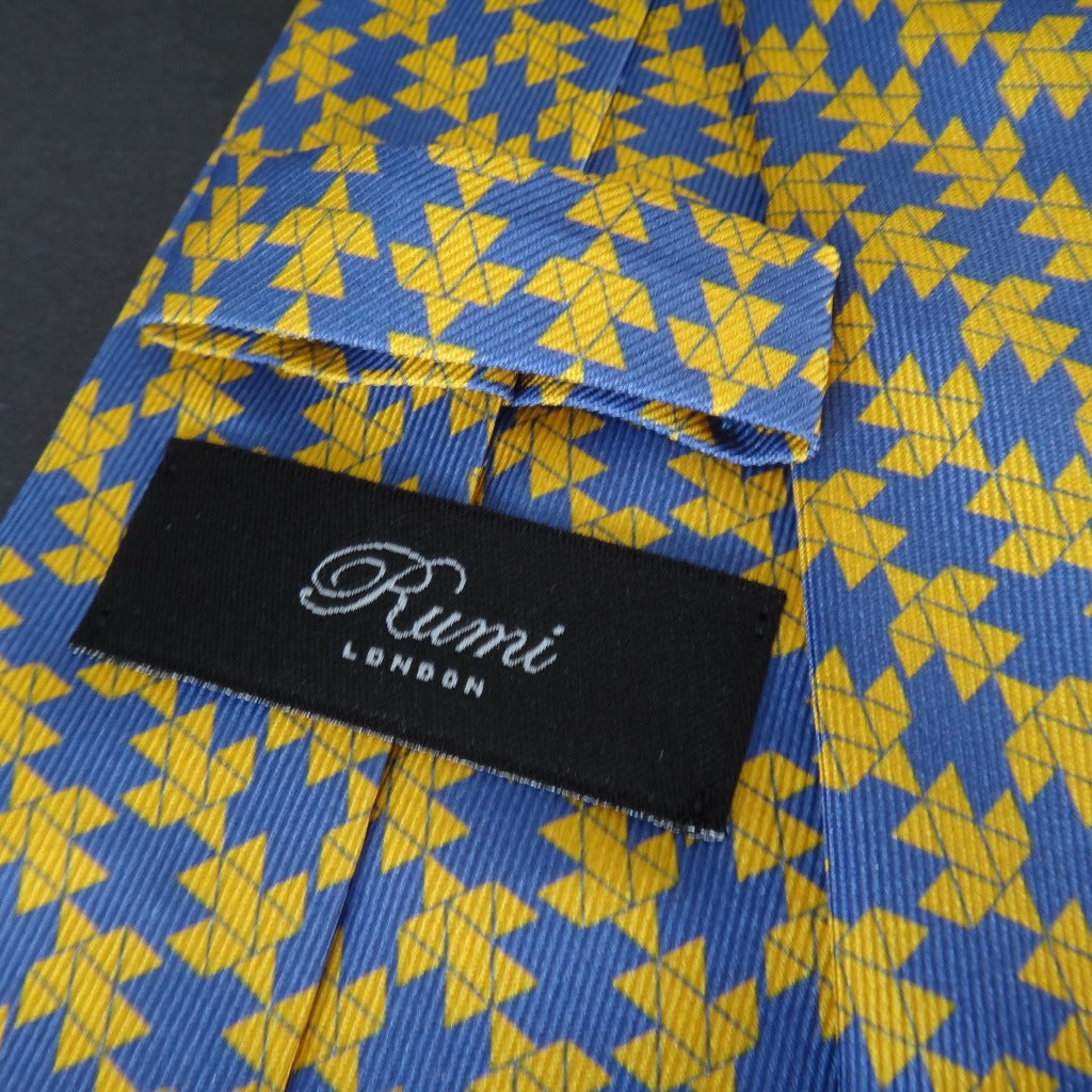 Handmade Luxury Motif Silk Tie image 1