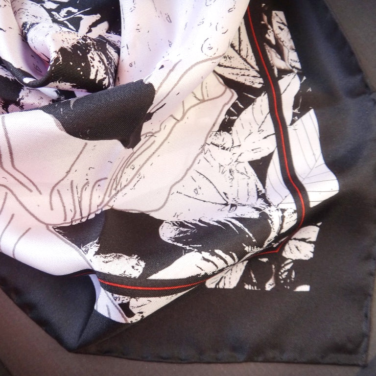 Pure Silk Poppy Scarf image 3