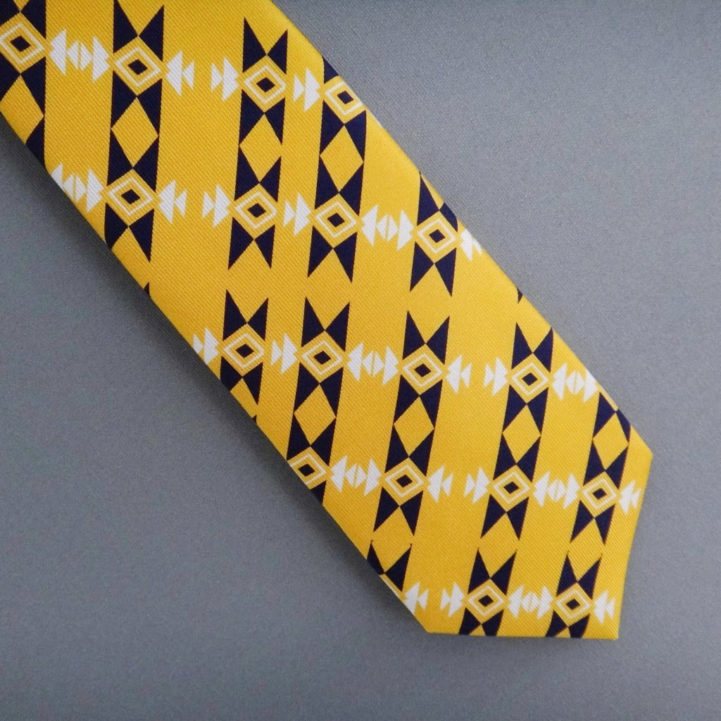 Handmade Abstract Motif Silk Tie image 2