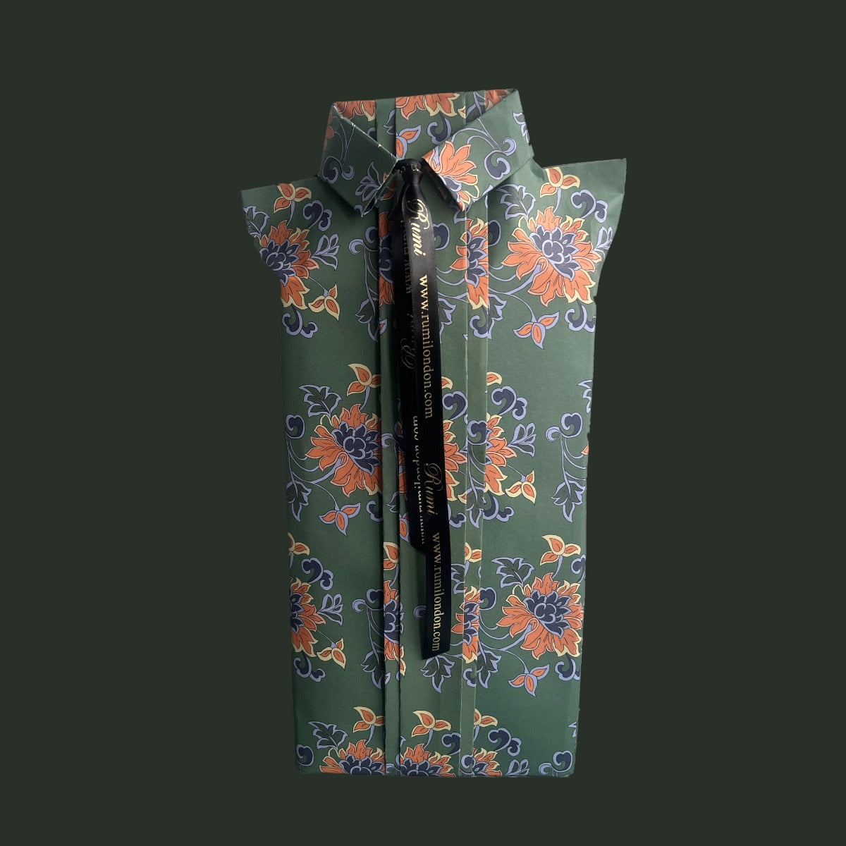 Recycled Floral Wrapping Paper image 3